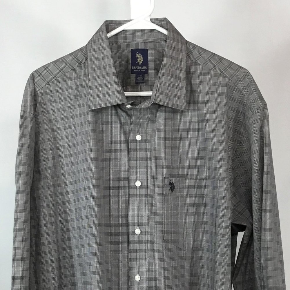 U.S. Polo Check Shirt (like new)